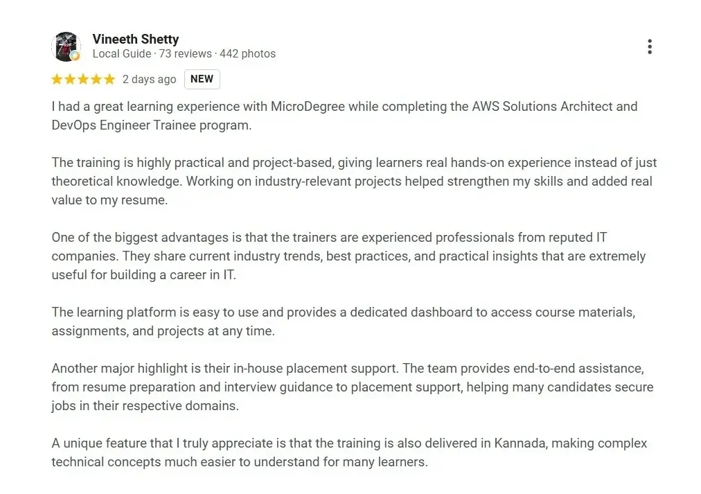 Google reviews